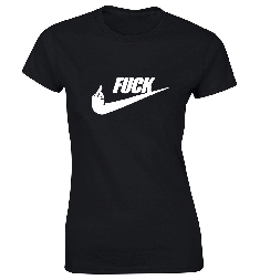 Koszulka damska czarna FUCK